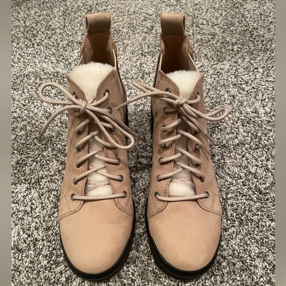 Eileen Fisher boots with faux fur Size 8 - Picture 3 of 8